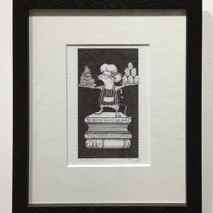 Framed, Limited Edition Print of a Mouse Baker