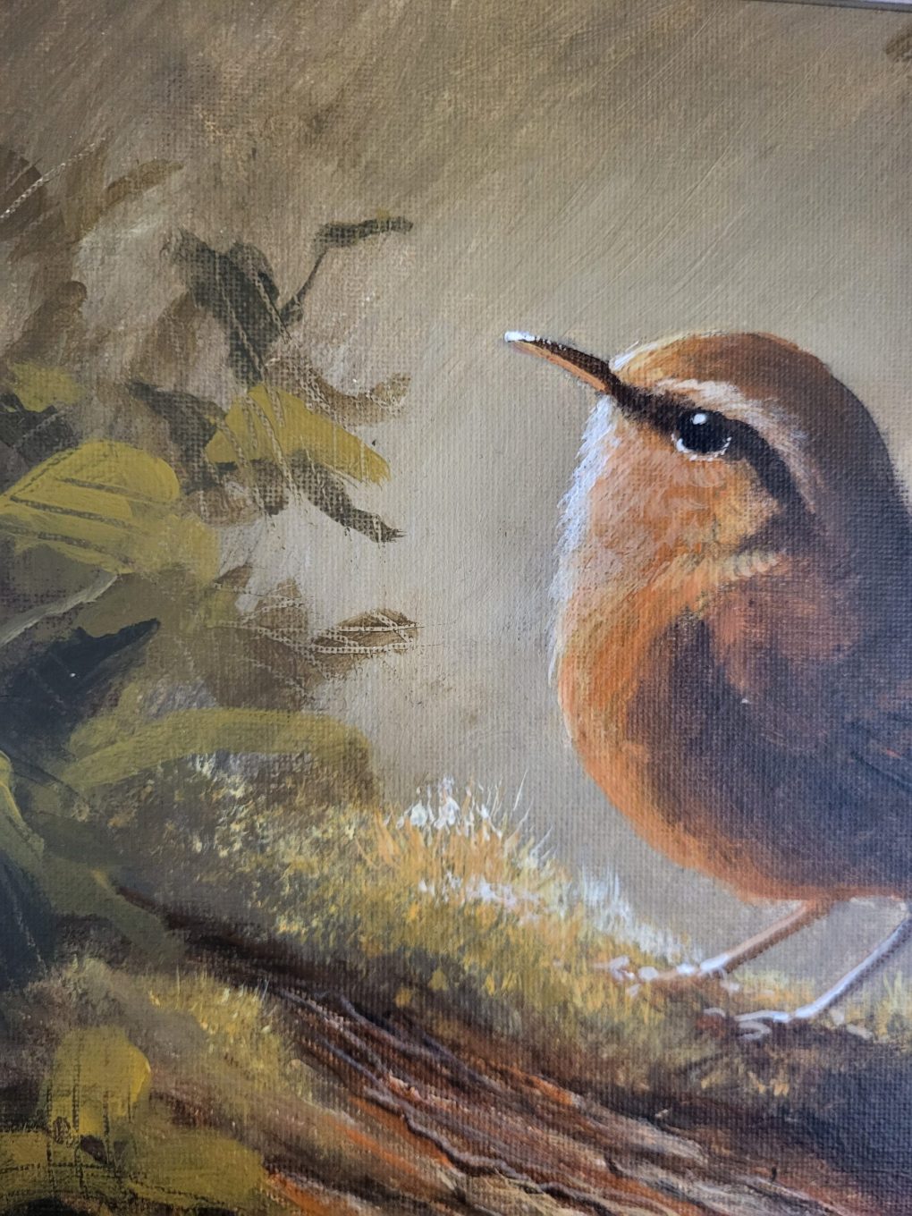 Wren, Contemporary Wildlife Painting - Image 3