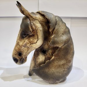 Horse's Head, Stoneware Ceramic, Medium
