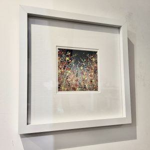 Padron Peppers, Oil and Gold Leaf, Floral Abstract