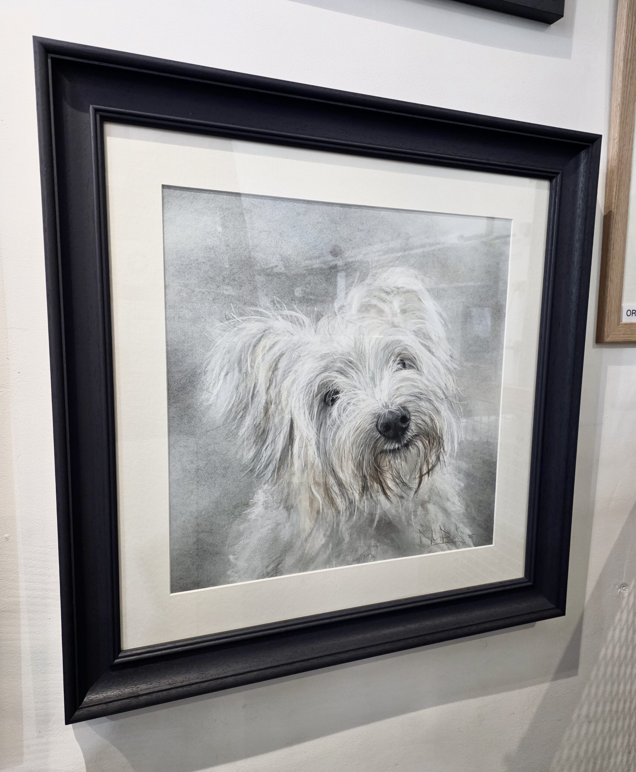 West Highland Terrier, Original Dog portrait by David Pooley