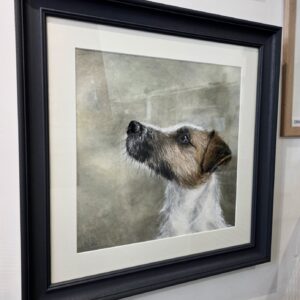 Jack Russell Terrier, Original Dog portrait by David Pooley
