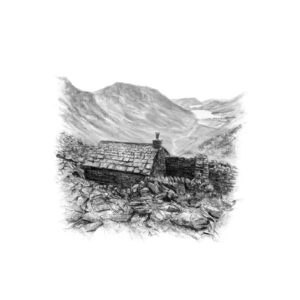 Warnscale Bothy, Buttermere, Original Landscape by David Pooley