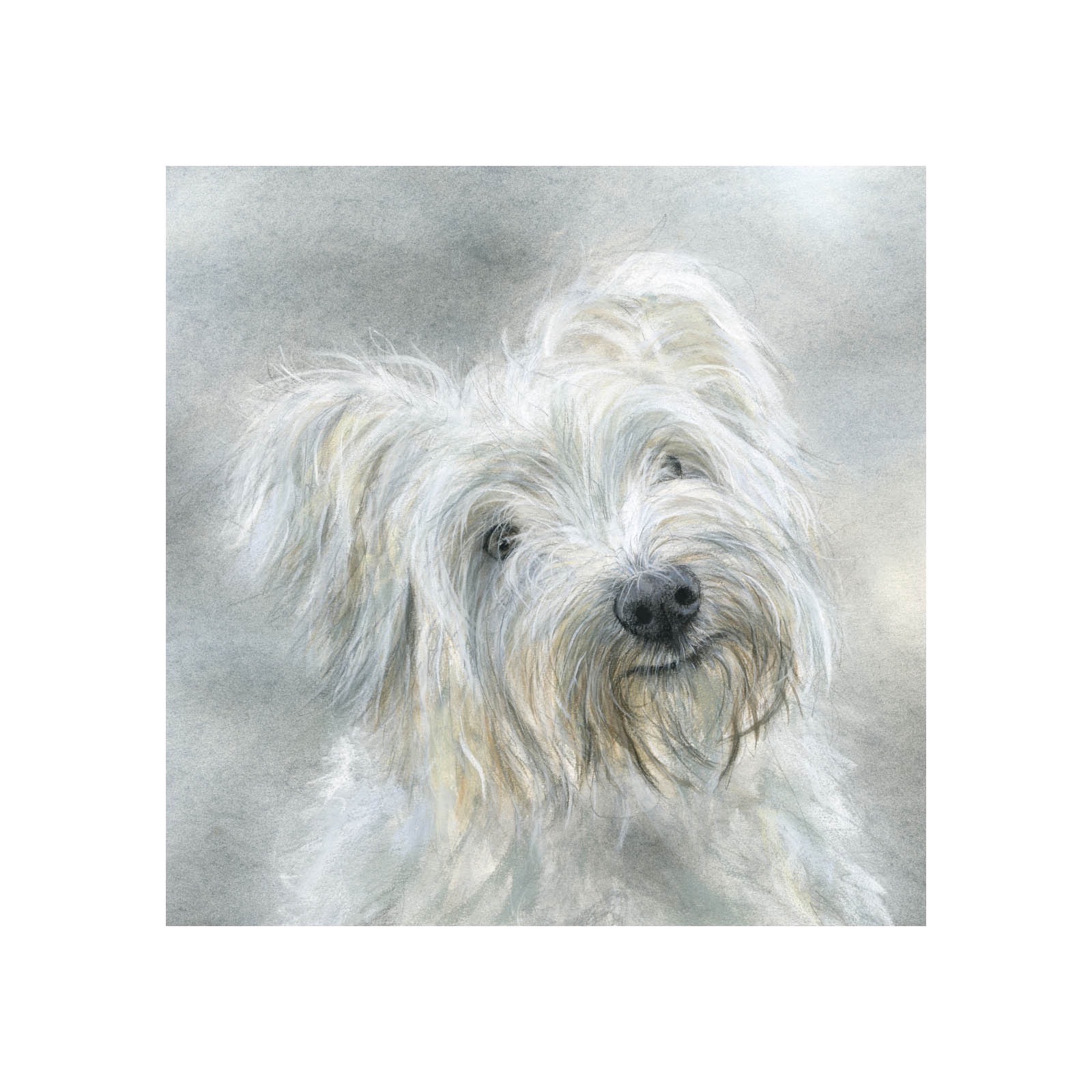West Highland Terrier, Original Dog portrait by David Pooley - Image 2